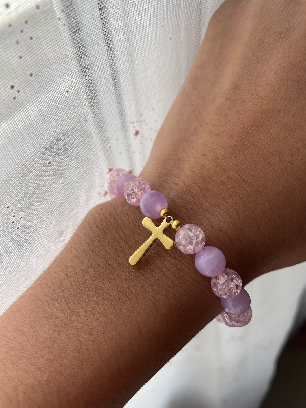 Bracelet mauve
